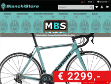 Tablet Screenshot of bianchistore.de